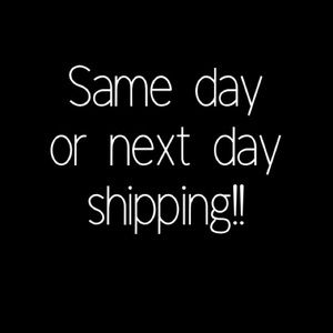 Same day shipping!!